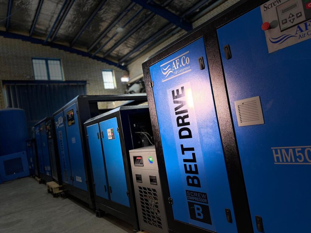 عیب یابی کمپرسورهای اسکرو